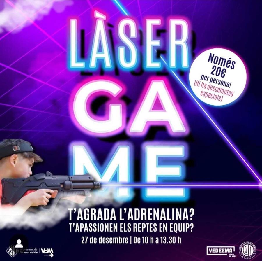 Cartell Làser Game