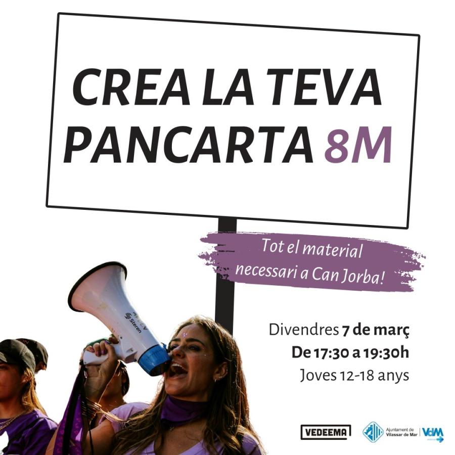 Taller de pancarta 8M