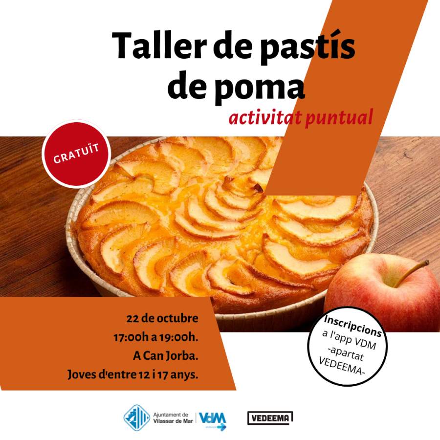 Cartell de taller de cuina
