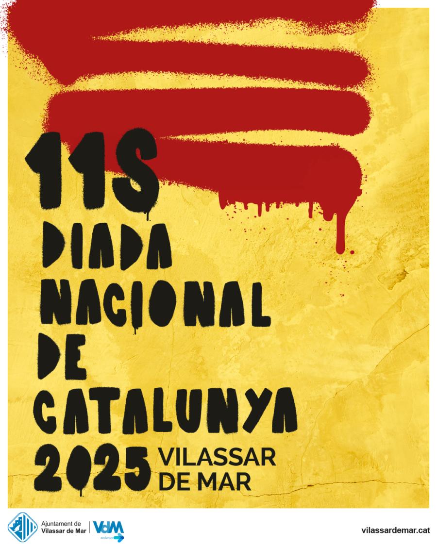 11s Diada nacional de Catalunya 2025 a Vilassar de Mar