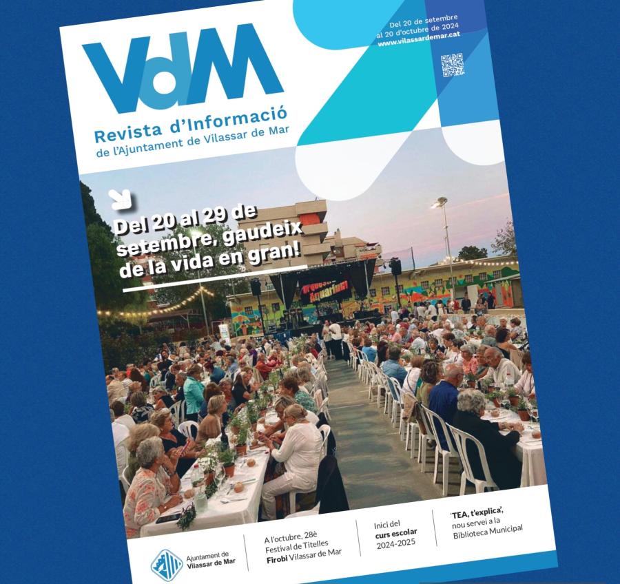 Portada de la revista VdM setembre 2024