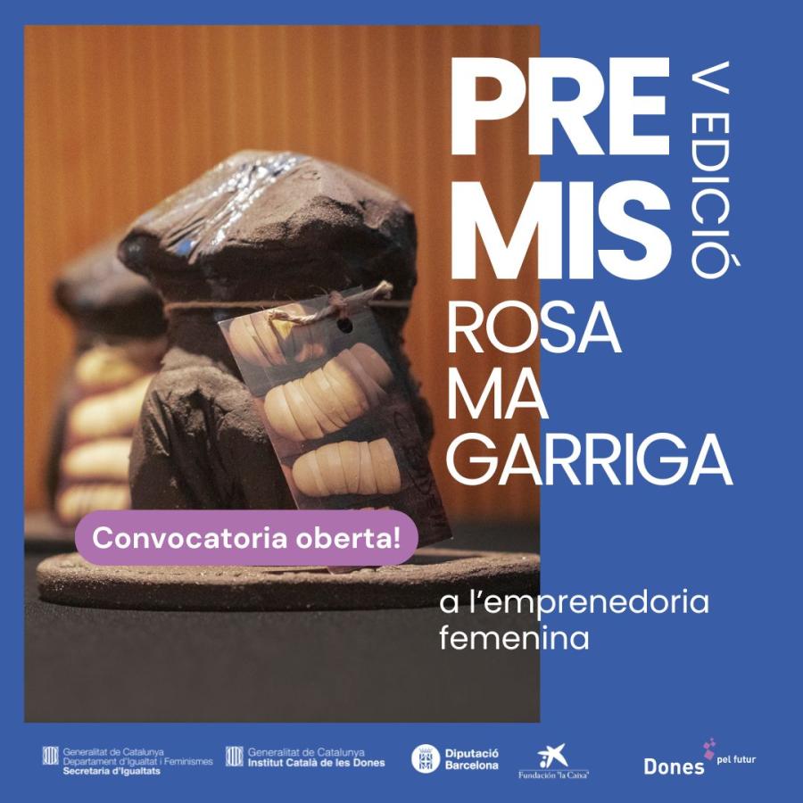 Cartell Premis Rosa M. Garriga
