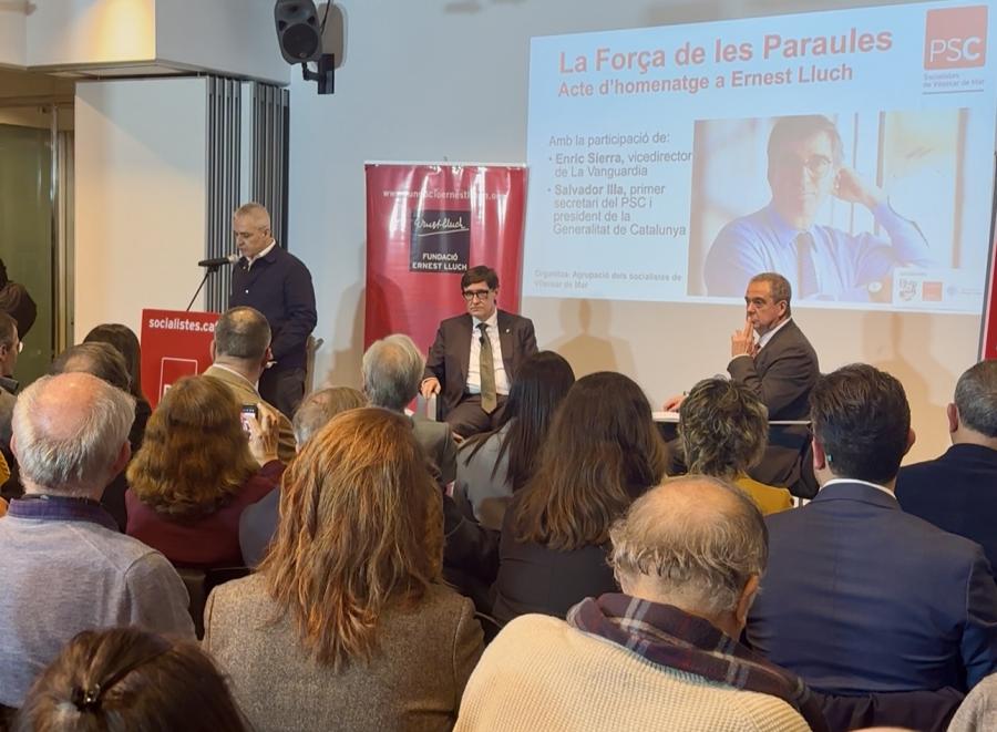 Conversa entre Salvador Illa i Enric Sierra