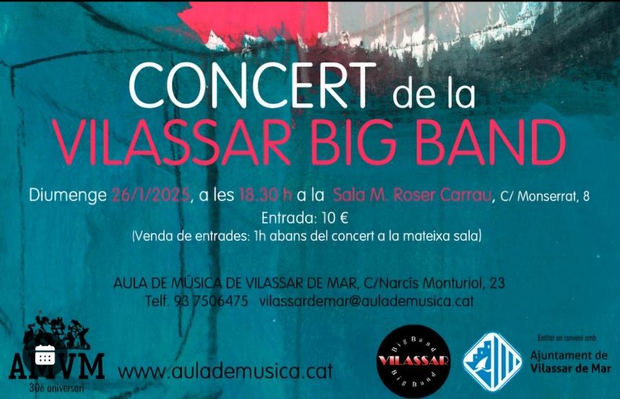 Concert de la Vilassar Big Band