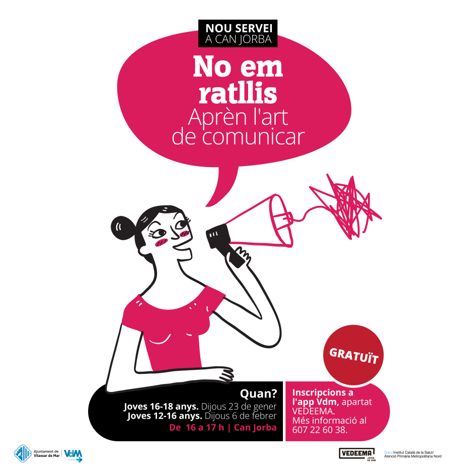Cartell Aprèn l'art de comunicar