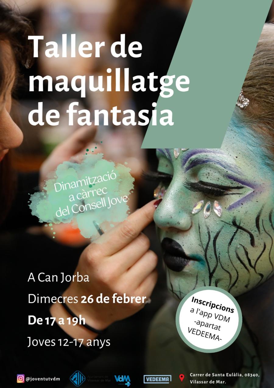 Taller maquillatge fantasia