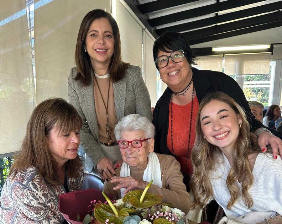 Celebració del centenari de Teresa Giménez