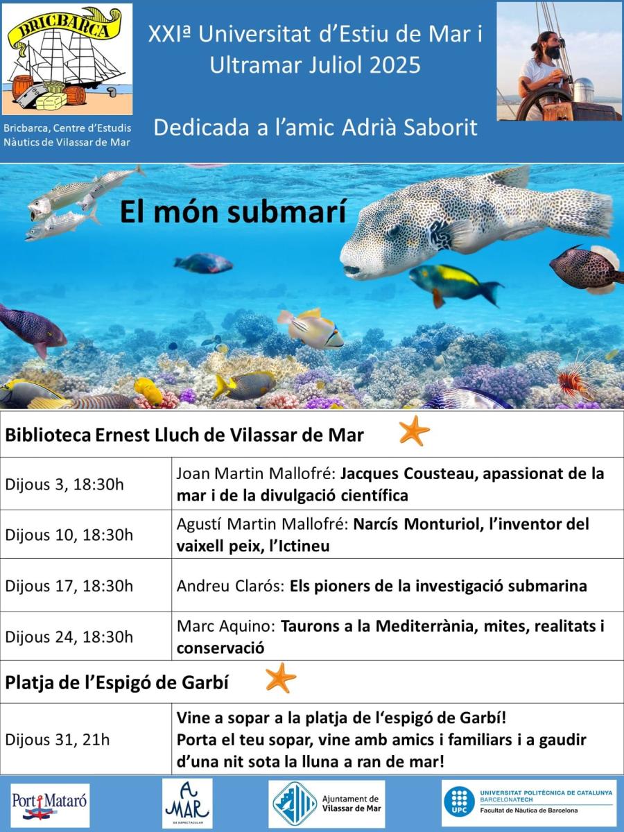 XXI Universitat d’Estiu de Mar i Ultramar
